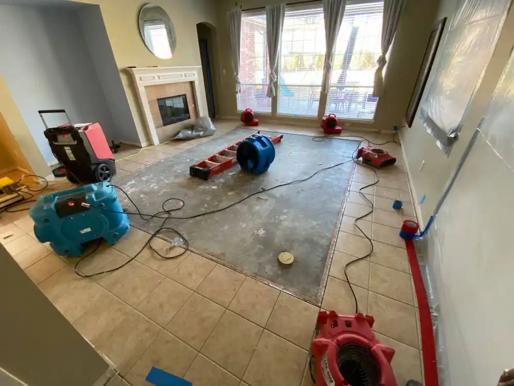 water damage restoration service Burlingame